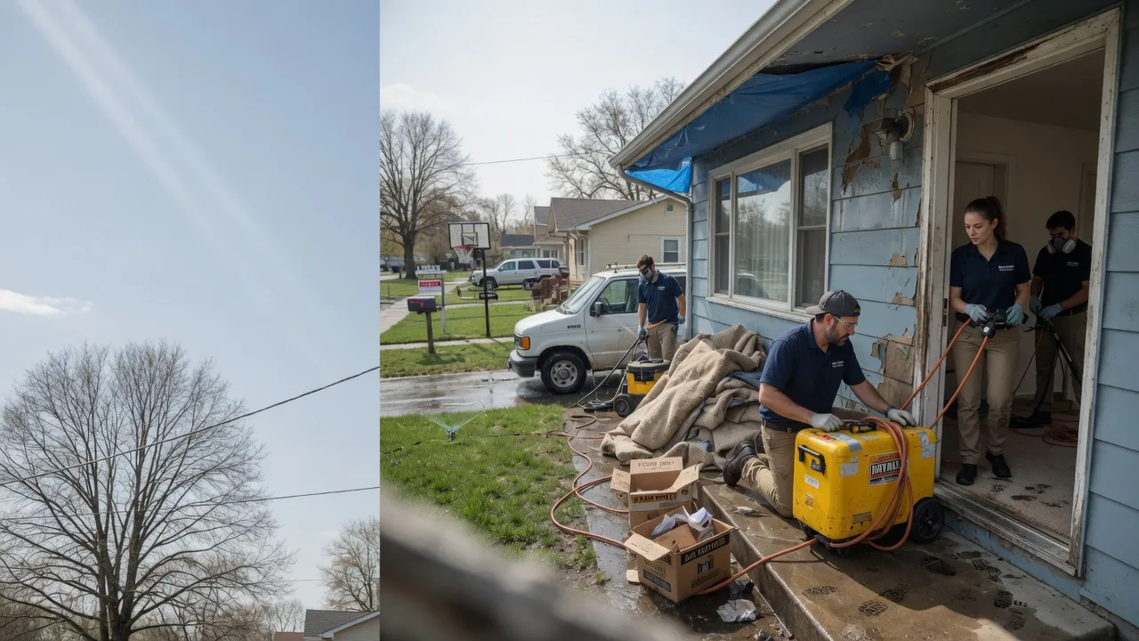 Basement Flood Cleanup in Louise, TX near me